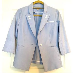Daniel Cremieux Baby Blue Women’s Blazer. Sz 4.